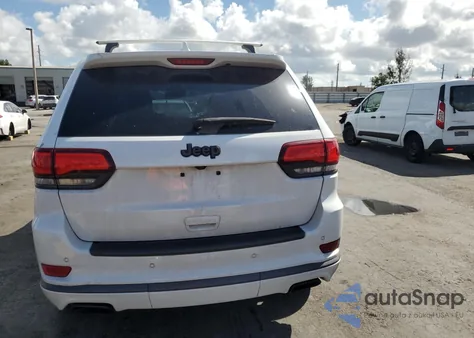 2018 Jeep Grand Cherokee Overland z USA, uszkodzony, nr VIN 1C4RJECG4JC460613